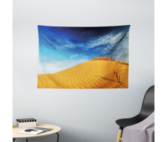 Desert Sand Dunes Wide Tapestry
