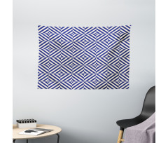 Symmetrical Pattern Wide Tapestry