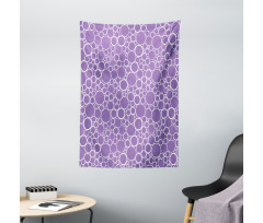 Abstract Fractal Circles Tapestry