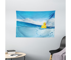 Swimming in Pool Wide Tapestry
