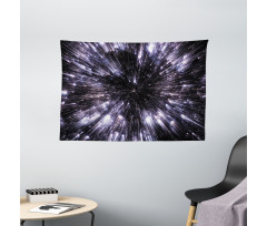 Universe Space Travel Wide Tapestry