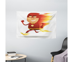 Bolt Man with Lghts Wide Tapestry
