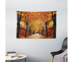 Pathway in the Woods Wide Tapestry