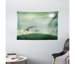 Fairytale Atmosphere Wide Tapestry