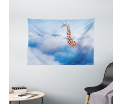 Heaven Fantasy Themed Wide Tapestry