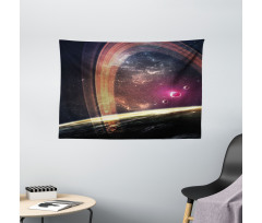 Nabula Dust with Stars Wide Tapestry