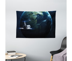 Spaceship Earth Fiction Wide Tapestry