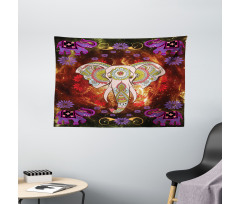 Oriental Space Effects Wide Tapestry