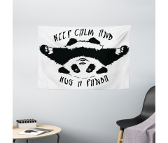 Animal Mascot Wide Tapestry