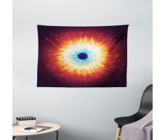 Galaxy with Stars Wide Tapestry