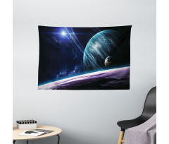 Universe with Planets Wide Tapestry