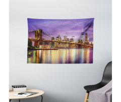 Broadway Scenery NYC Wide Tapestry