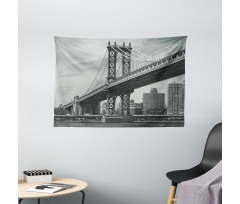 Bridge in New York City Wide Tapestry