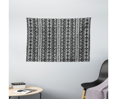 Boho Aztec Style Wide Tapestry