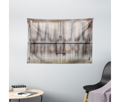 Wooden Oak Country Gate Wide Tapestry