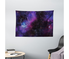 Nebula Dark Galaxy Stars Wide Tapestry