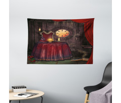 Mystic Magician Fairy Wide Tapestry