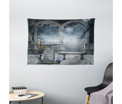 Fictional Mythic Stones Wide Tapestry