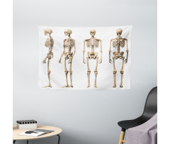 Medical Skeleton Wide Tapestry