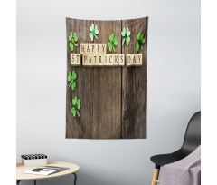 Paper Shamrocks Tapestry