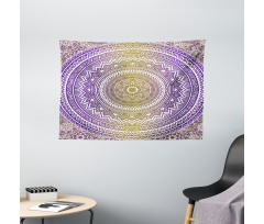 Cosmos Mandala Wide Tapestry