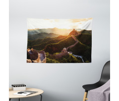 Mystic Sunset Wide Tapestry