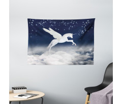 Unicorn Animal Wide Tapestry