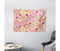 Dots with Doodle Wide Tapestry
