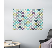 Geometrical Triangles Wide Tapestry