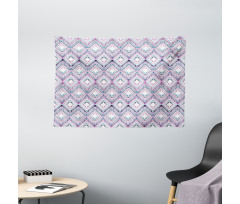 Abstract Tribal Pattern Wide Tapestry