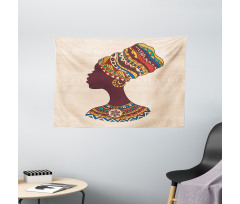 Woman Wide Tapestry