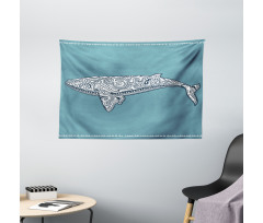 Embellish Whale Wide Tapestry