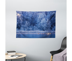 Idyllic Nature Rural Wide Tapestry