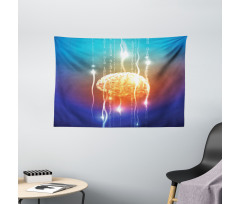 Abstract Binary Digit Wide Tapestry