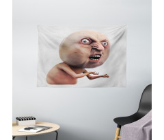 Why You No Troll Meme Wide Tapestry