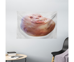 Forever Alone Rage Face Wide Tapestry