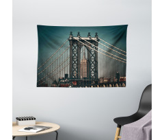 Buildings Cityscape Wide Tapestry