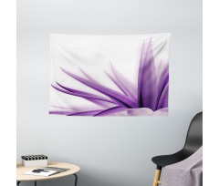Purple Ombre Lotus Art Wide Tapestry