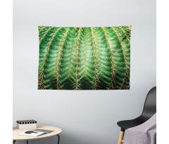 Desert Flower Zoom Photo Wide Tapestry