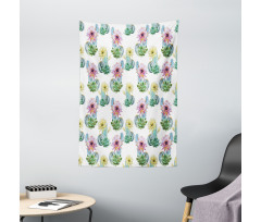 Mexican Plant Cactus Tapestry