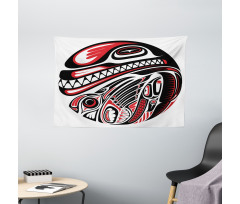 Haida Animal Art Wide Tapestry