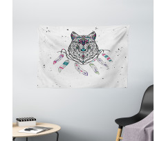 Inspirational Wild Free Wide Tapestry