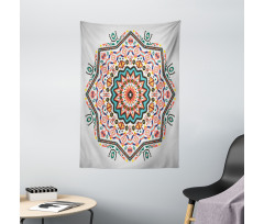 Abstract Sun Aztec Style Tapestry