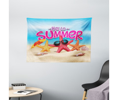 Inspirational Beach Wide Tapestry