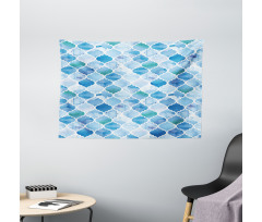 Mosaic Pattern Wide Tapestry