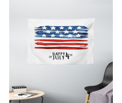 US Flag Wide Tapestry