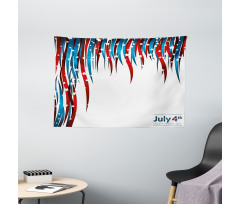 Swirled Banners Wide Tapestry
