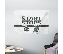 Motivational Writing Wide Tapestry