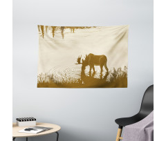 Lake River Forest Wild Wide Tapestry