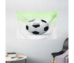 Football Soccer Ball Wide Tapestry
